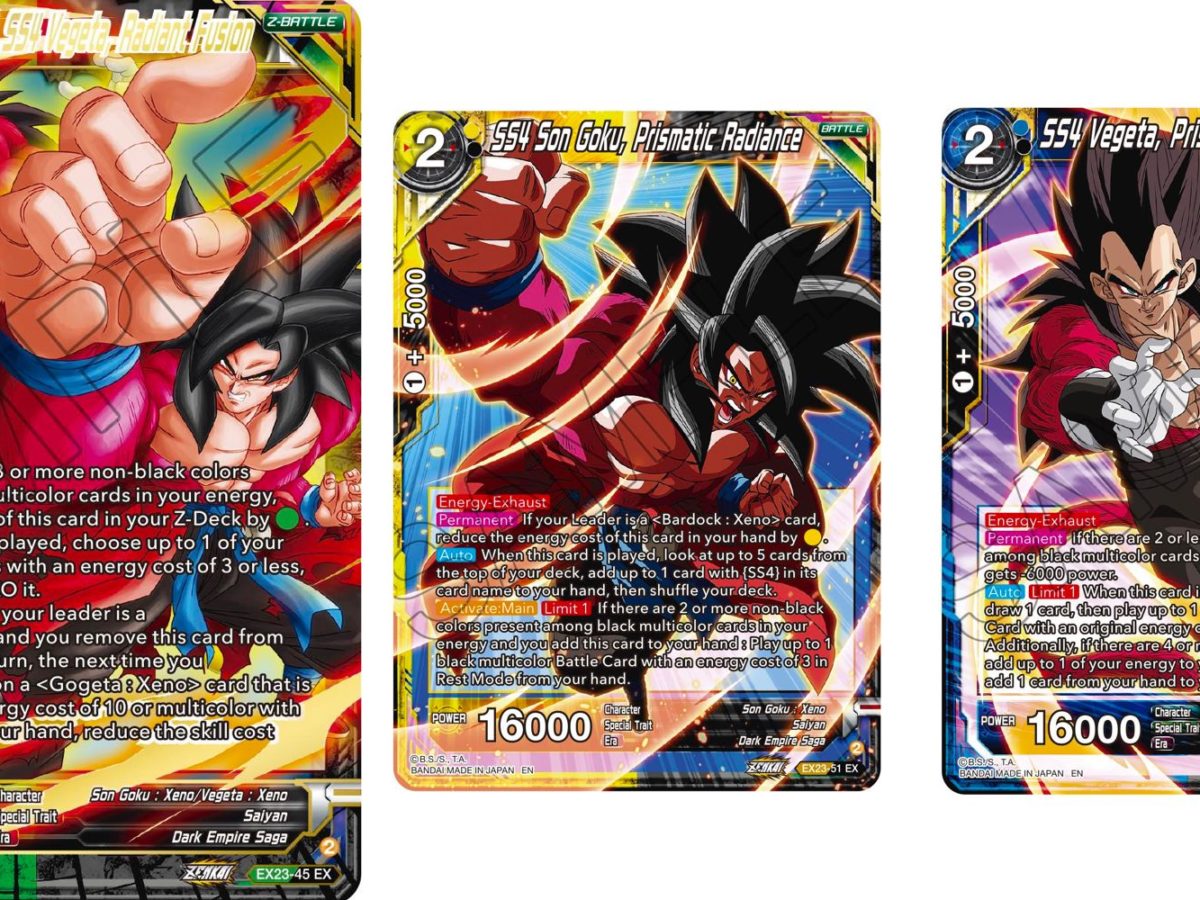 Dragon Ball Super 2023 Anniversary Box: SS4 Goku & Vegeta