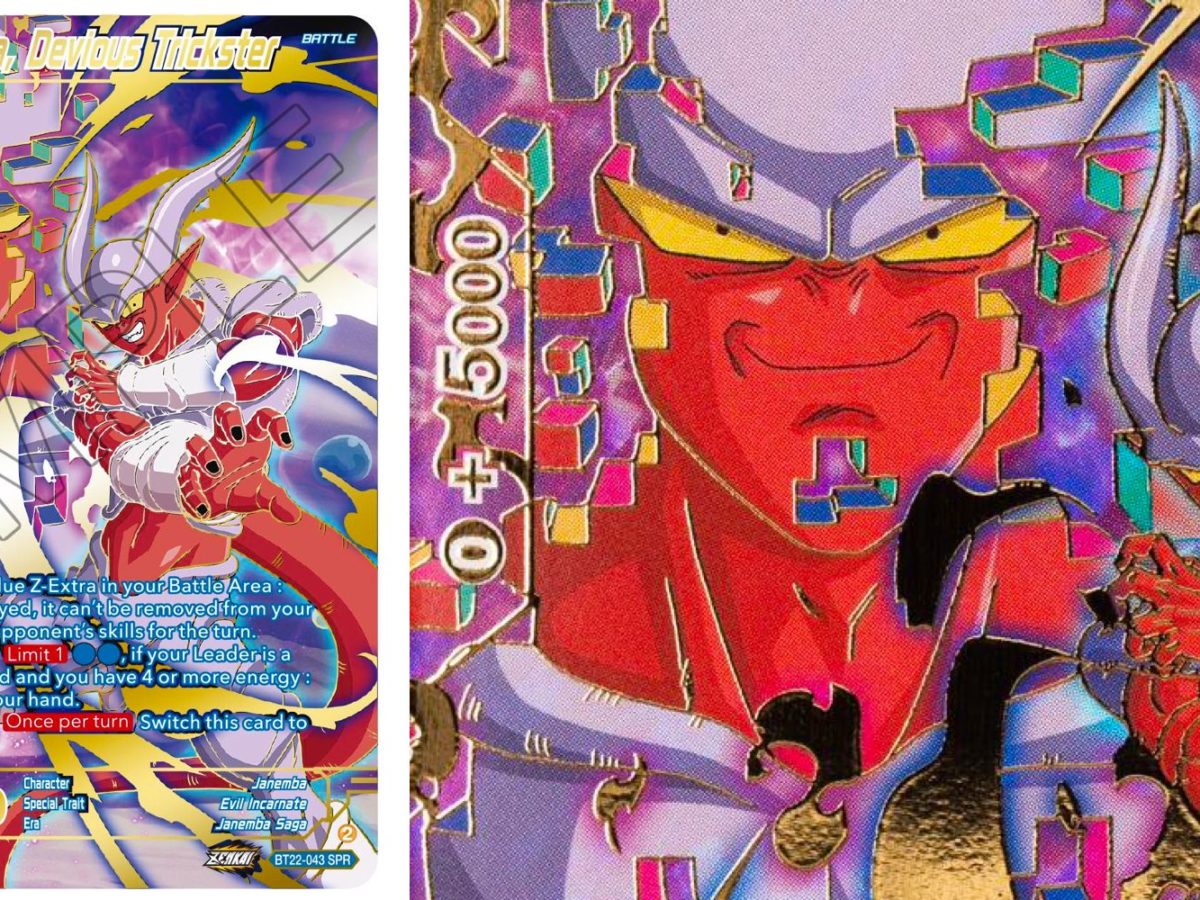 Dragon Ball Super Reveals Critical Blow: Janemba SPR