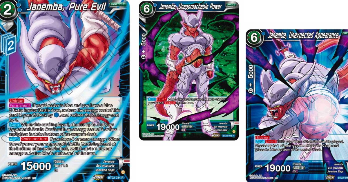Dragon Ball Super Reveals Critical Blow: Pure Evil Janemba