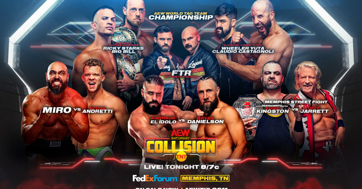 AEW Collision And Battle Of The Belts Bring Double Disrespect Tonight