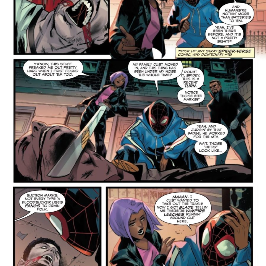 Miles Morales: Spider-Man #11 Preview: Blade's Brooklyn Bloodbath