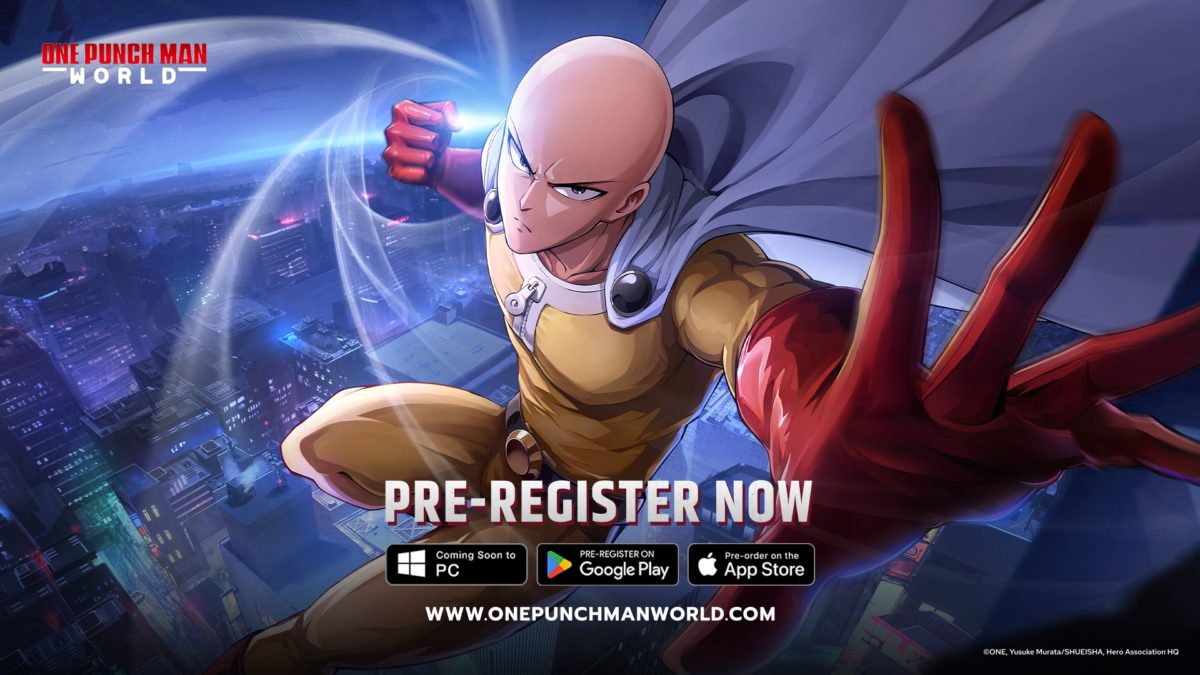 Collaboration Event with Popular Anime Series One-Punch Man Begins