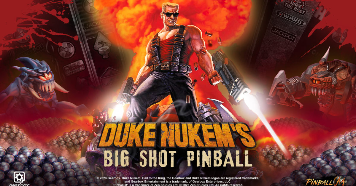 Pinball M Reveals New Duke Nukem Launch Table