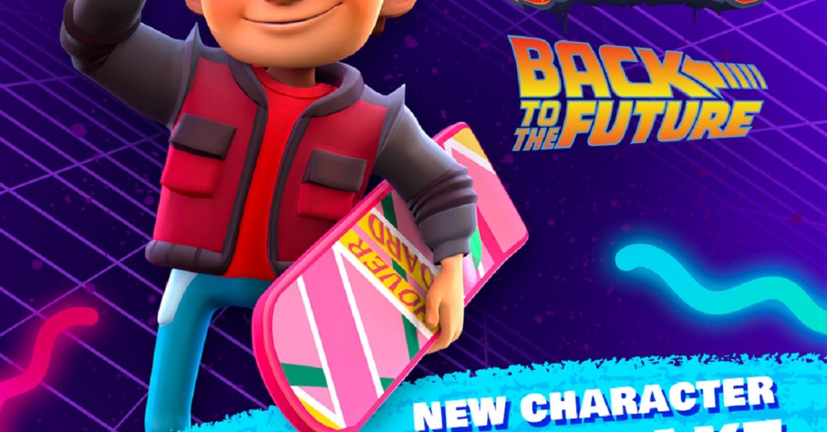 Subway Surfers Unveils New Back To The Future Collaboration