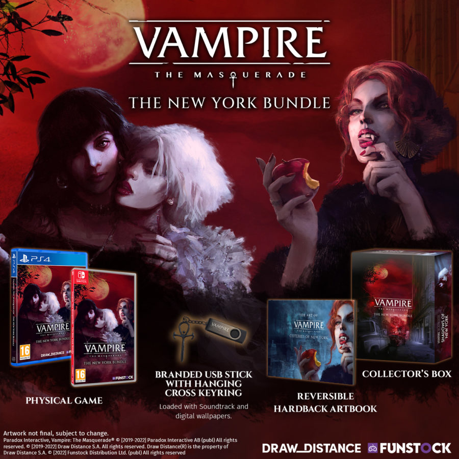 Win a Vampire The Masquerade – New York Bundle Collector's Edition!