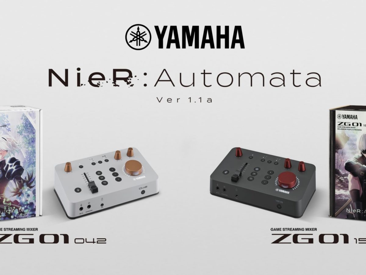 Yamaha Reveals New NieR:Automata Gaming Mixers