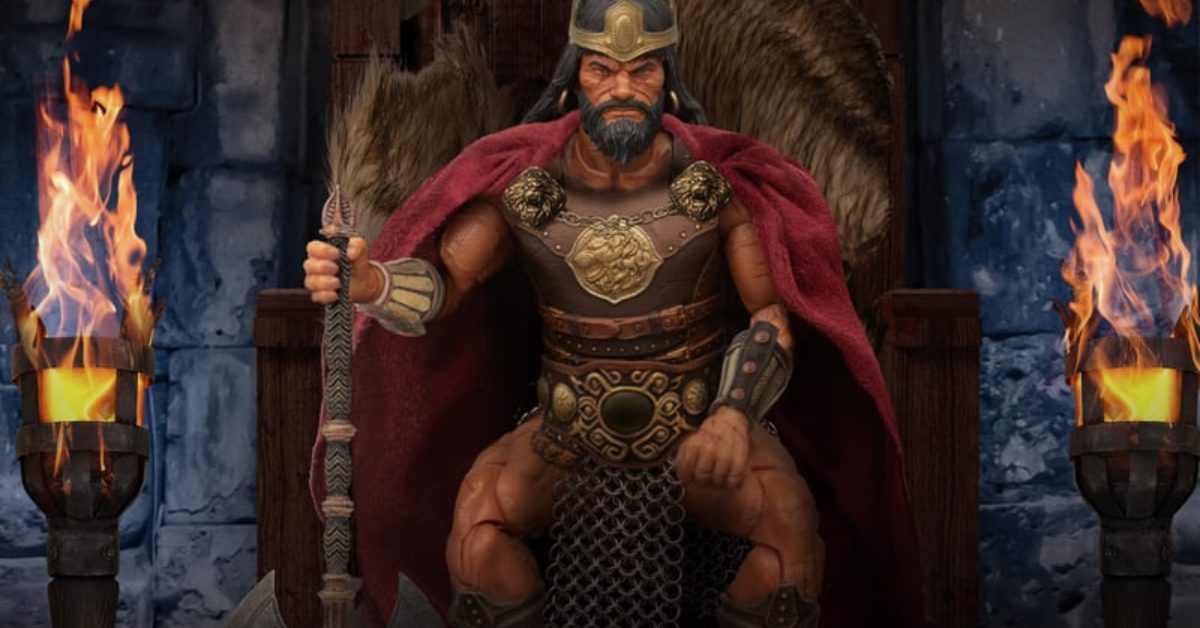 King Conan Claims His Throne with New Mezco Toyz One:12 Figure 