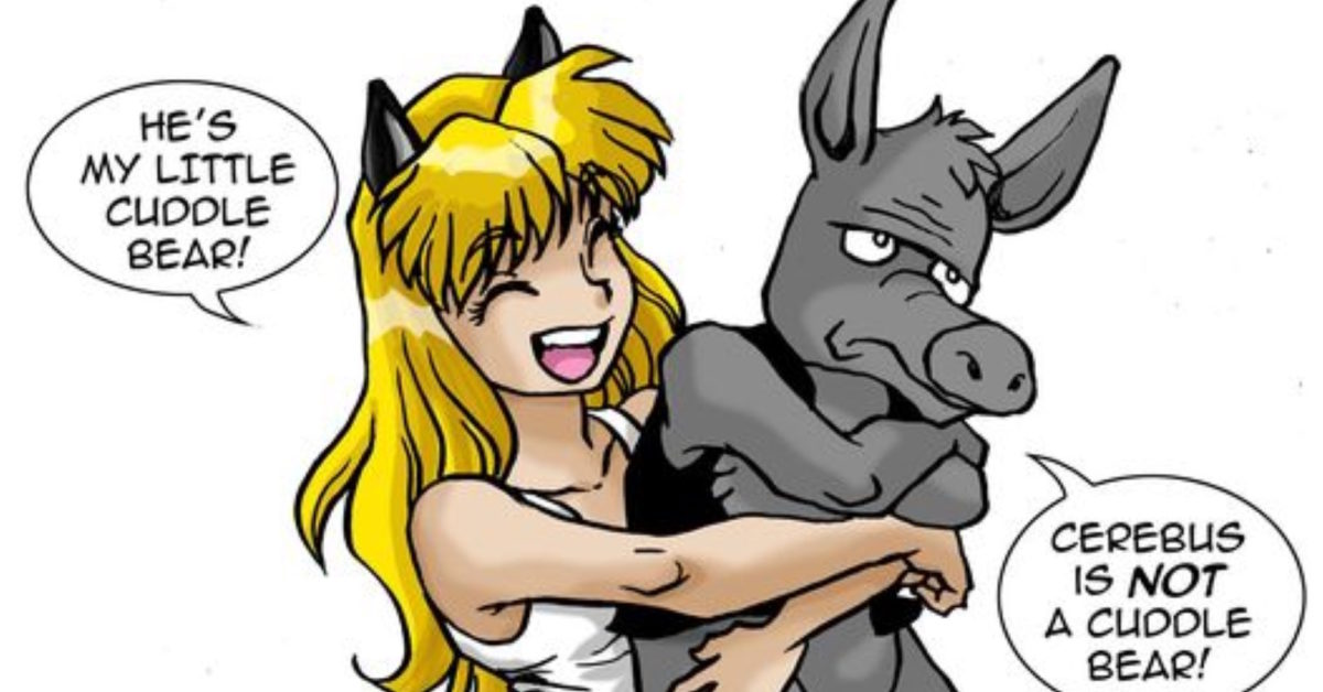 Ninja High School Gets A Crossover With Cerebus The Aardvark Ninja High School Gets A Crossover With Cerebus The Aardvark