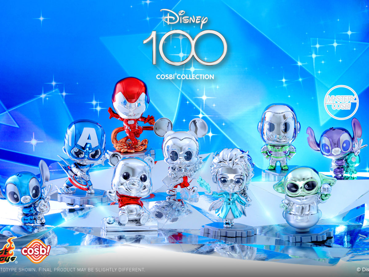 Hot Toys Unveils New Disney 100 Platinum Color Cosbi Collection