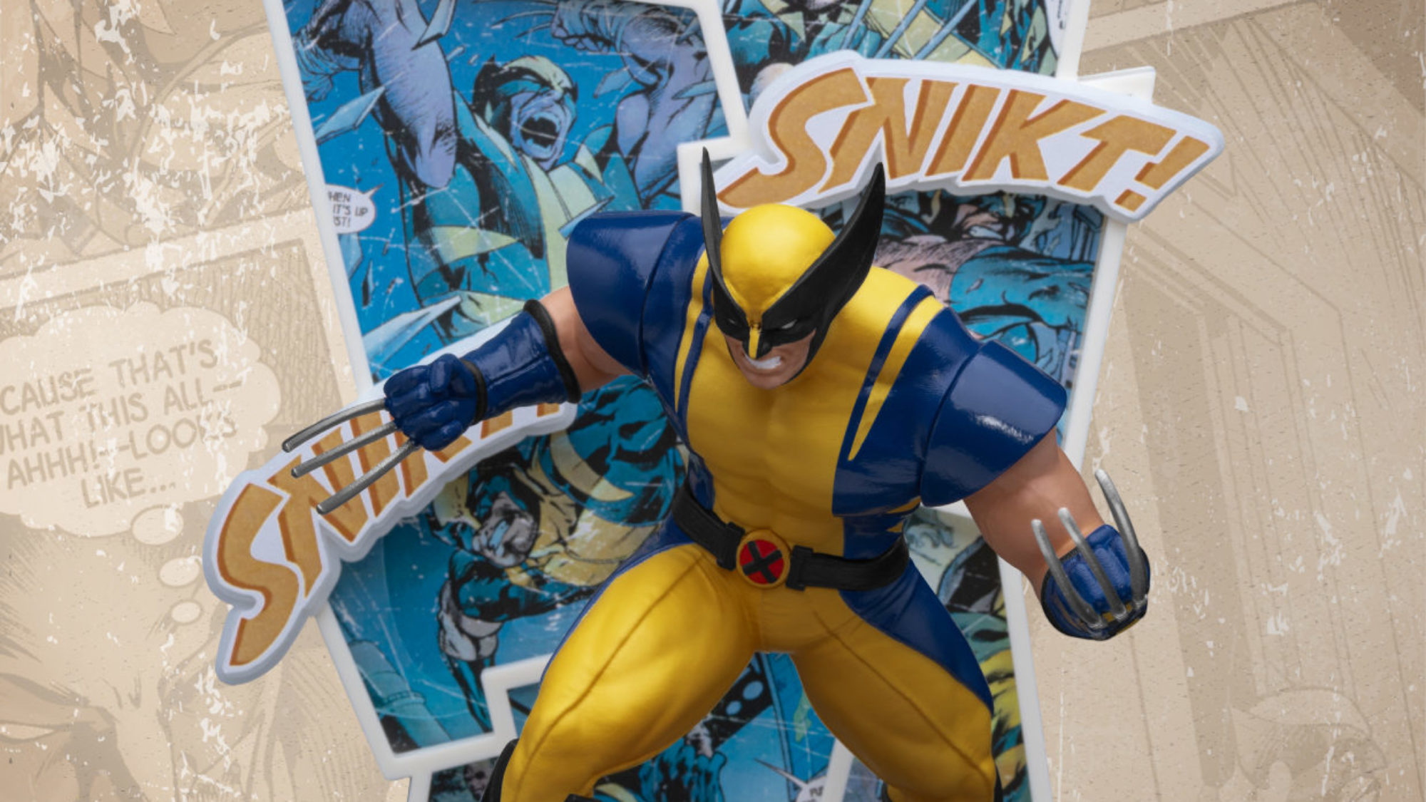 MARVEL COMICS WOLVERINE D-STAGE SERIES PX 6IN STATUE