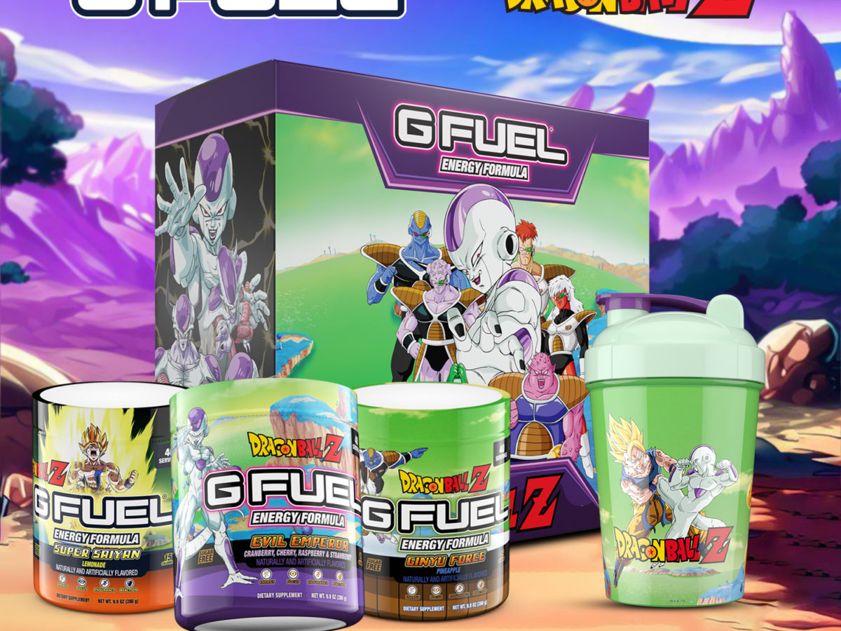 Dragon Ball Z, G FUEL Unleash Frieza Saga Energy Formula Collection