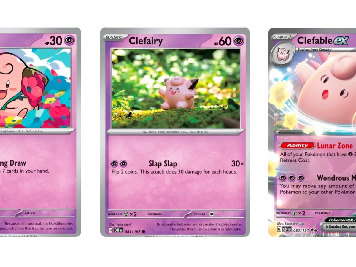 clefable holographic pokemon card value Pokemon TCG main image 0