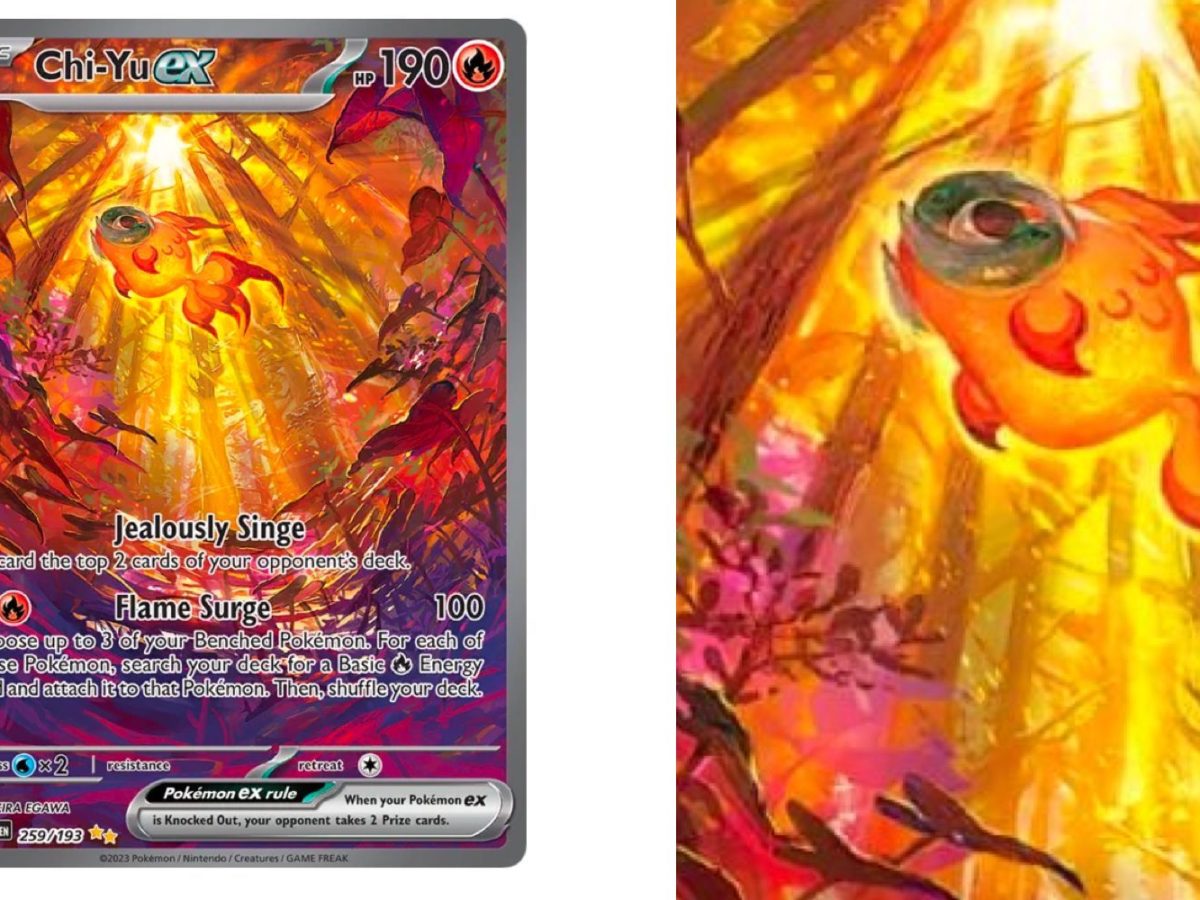 The Cards Of Pokmon TCG: Paldea Evolved Part 62: Chi-Yu Illustration The Cards Of Pokmon TCG: Paldea Evolved Part 62: Chi-Yu Illustration