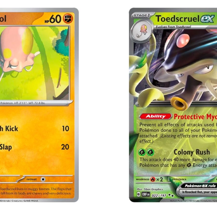 The Cards Of Pokmon TCG: Obsidian Flames Part 2: Toedscruel Ex