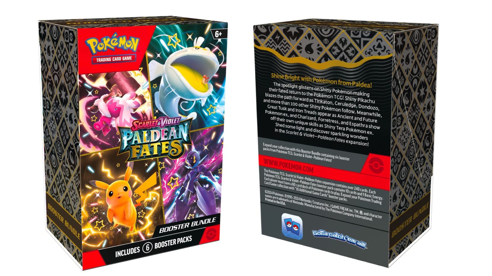 Pokemon TCG: Paldean Fates: Elite Trainer Box, Card Games