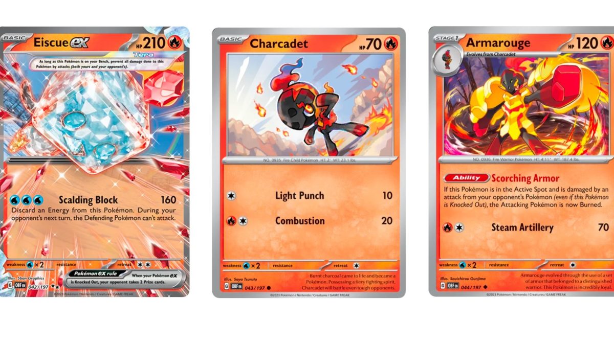 The Cards Of Pokmon TCG: Obsidian Flames Part 5: Tera Eiscue Ex