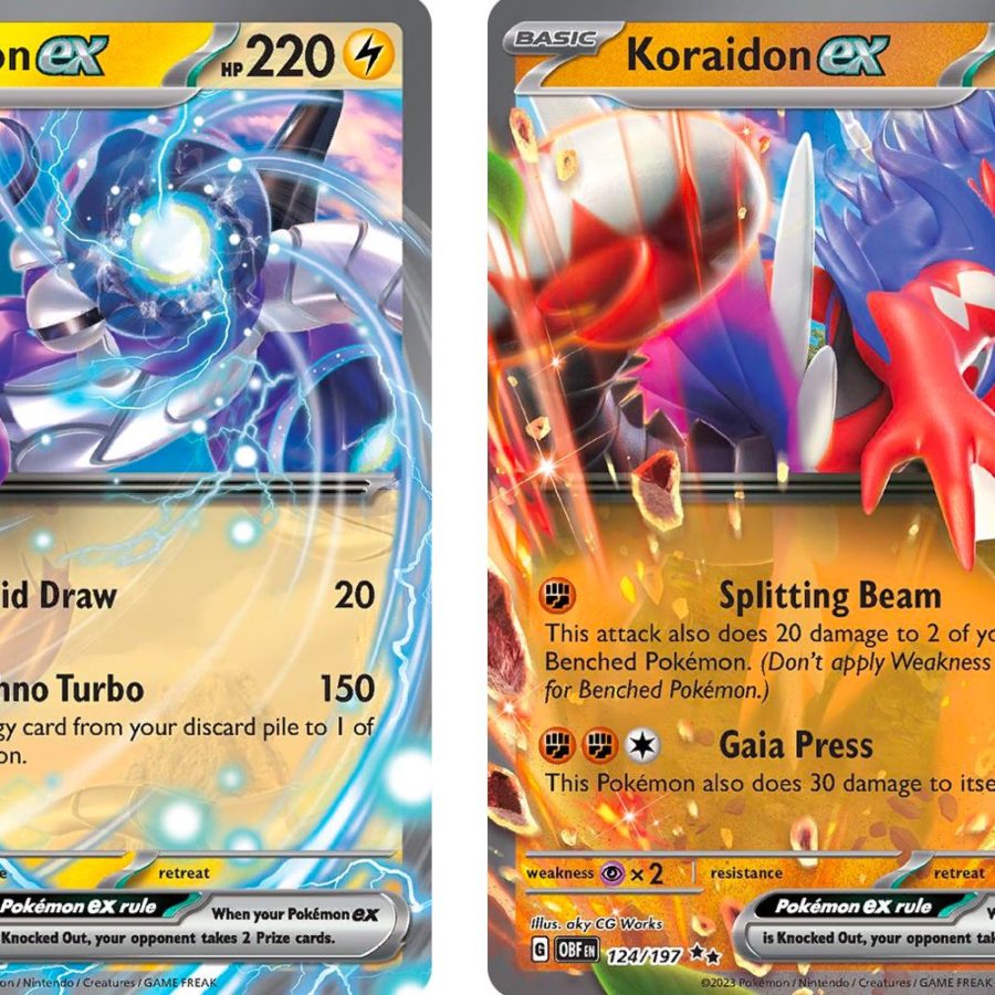 rare silver surfer card 254/198 Koraidon Ex