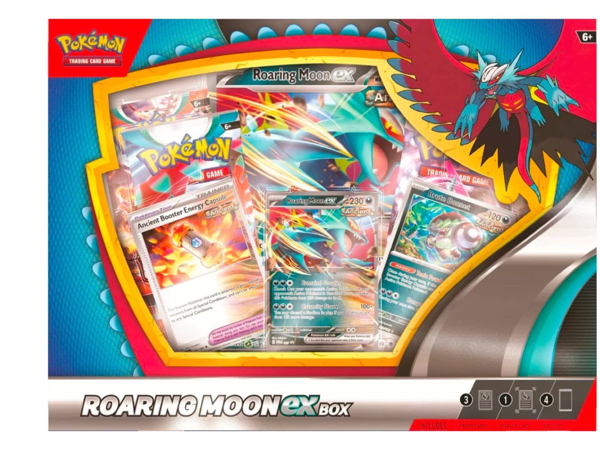 Roaring Moon Ex Gets A New Box Today From Pokémon TCG