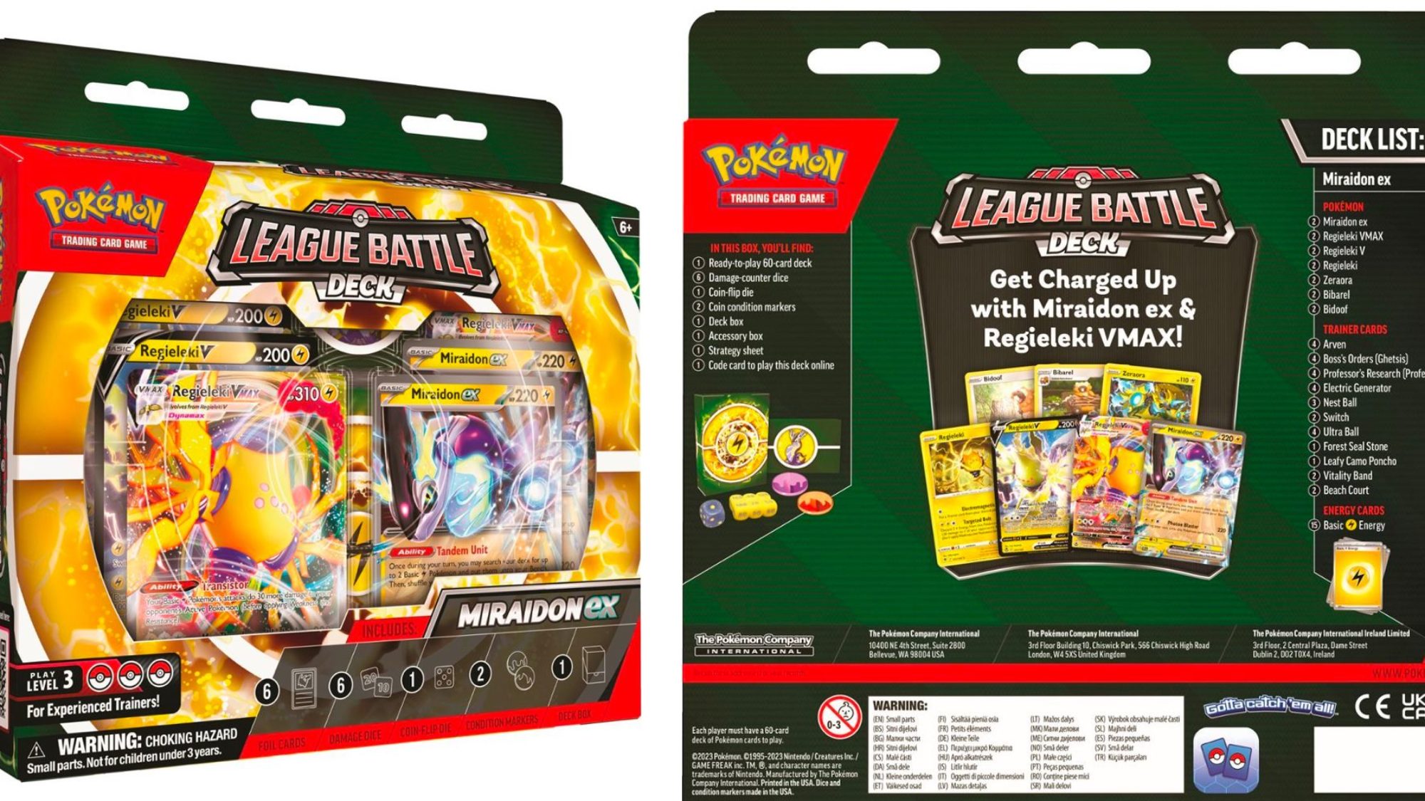 Miraidon Ex Gets A New League Battle Deck From Pokmon TCG
