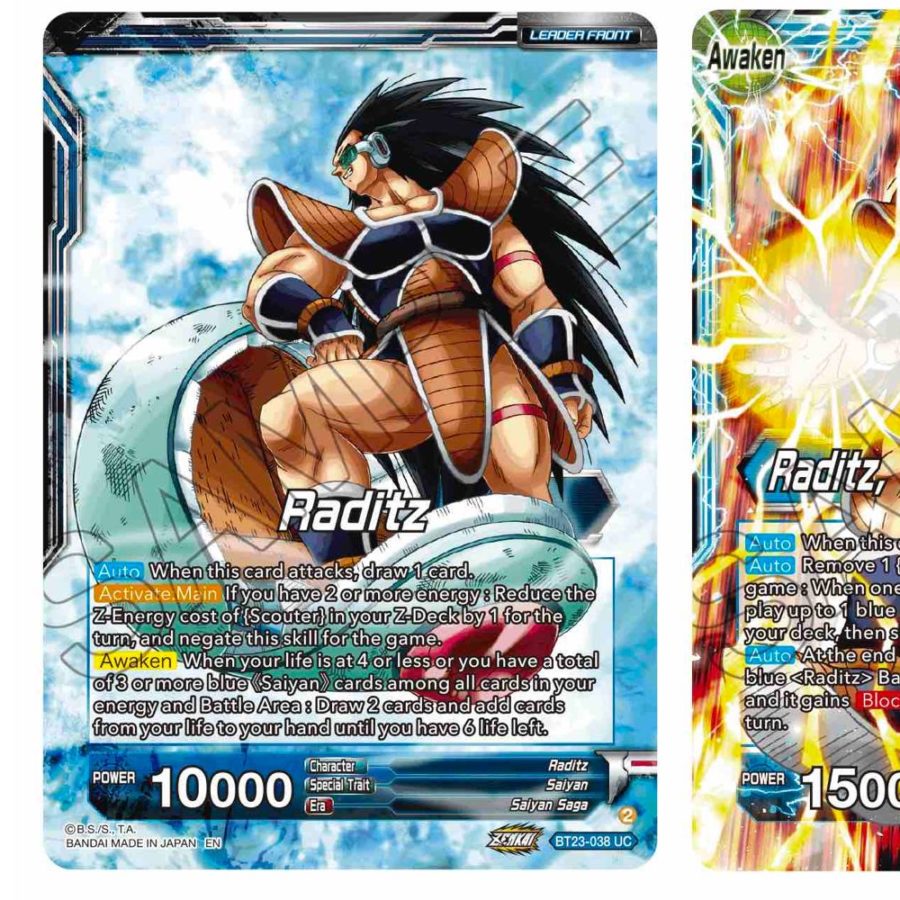 Dragon Ball Super Reveals Perfect Combination: Raditz Leader