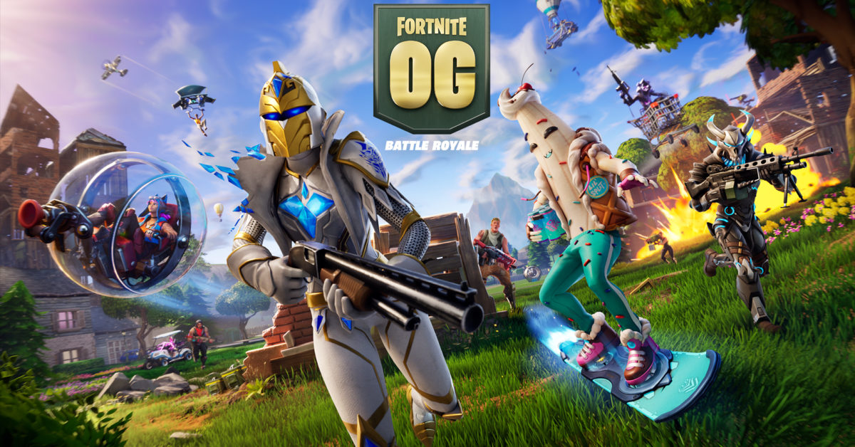 Fortnite Goes Old-School In Latest Season Going OG