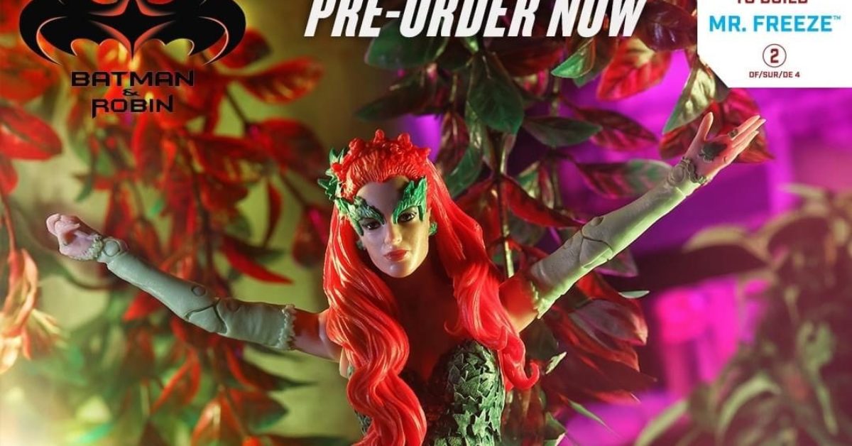 Steal a Kiss with McFarlane Toys New Batman & Robin Poison Ivy Figure