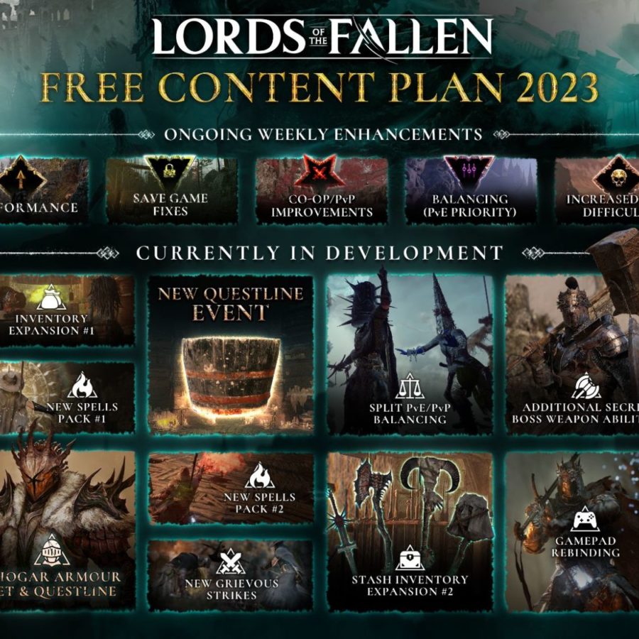 Lords of the Fallen gets packed content roadmap for rest of 2023
