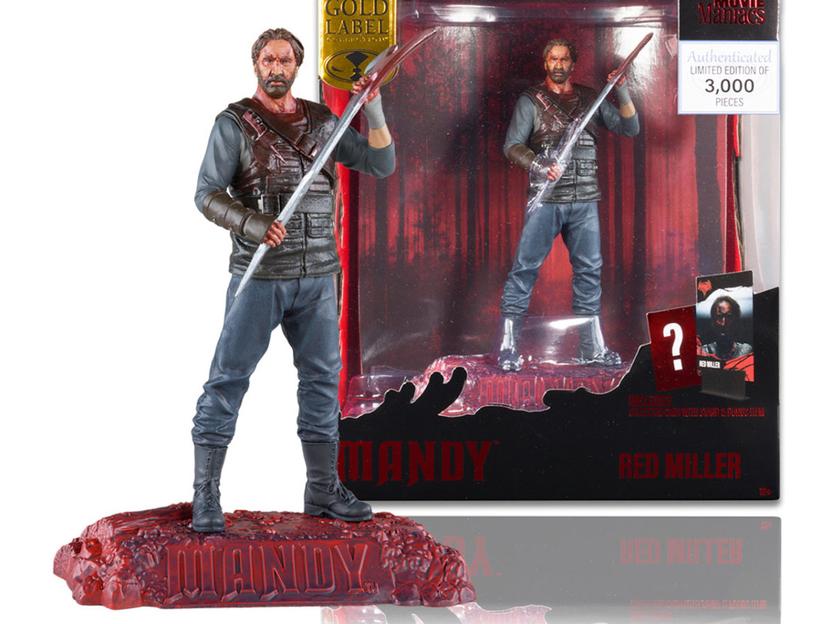 Mandy Joins McFarlane Toys Movie Maniacs Line with a Bloody Red Miller