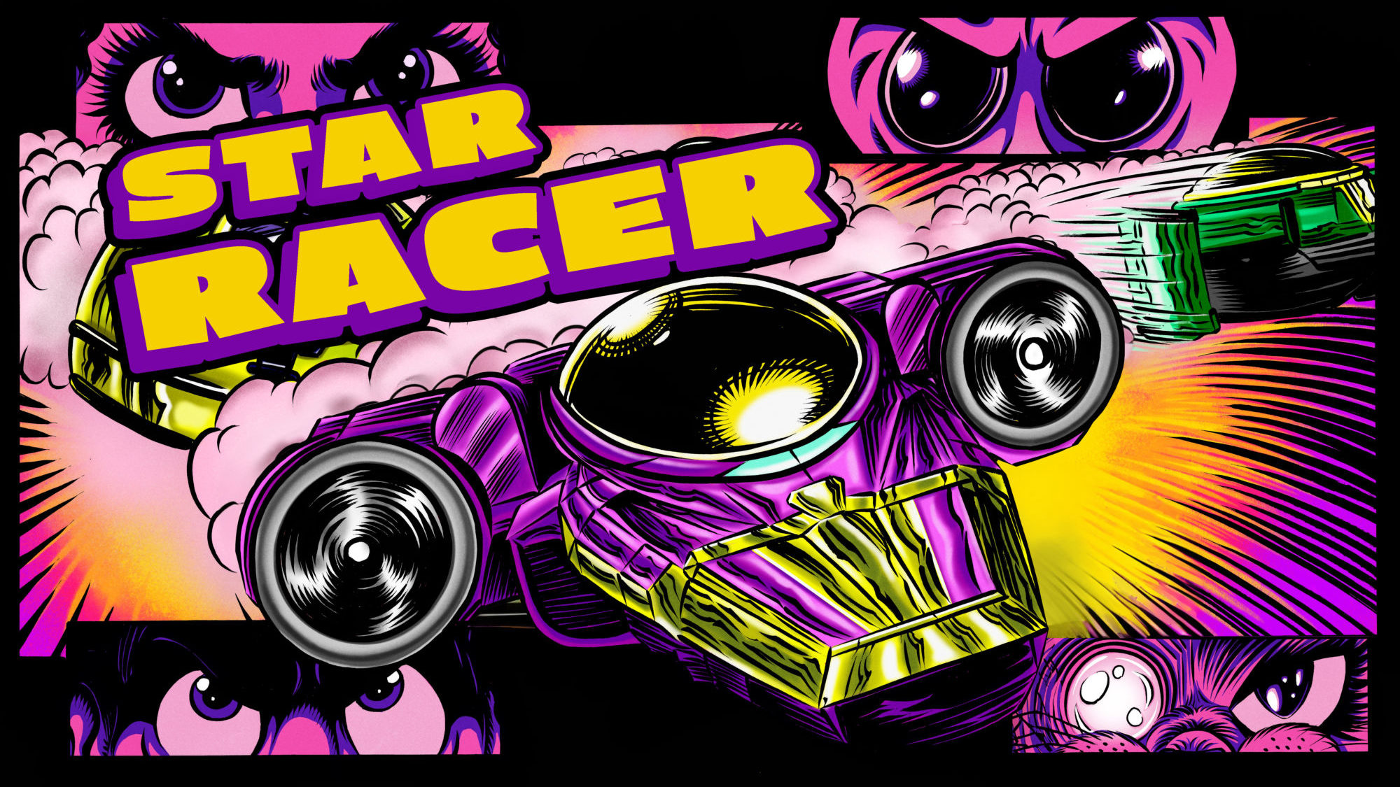 New Retro Combat Racing Title Star Racer Announced