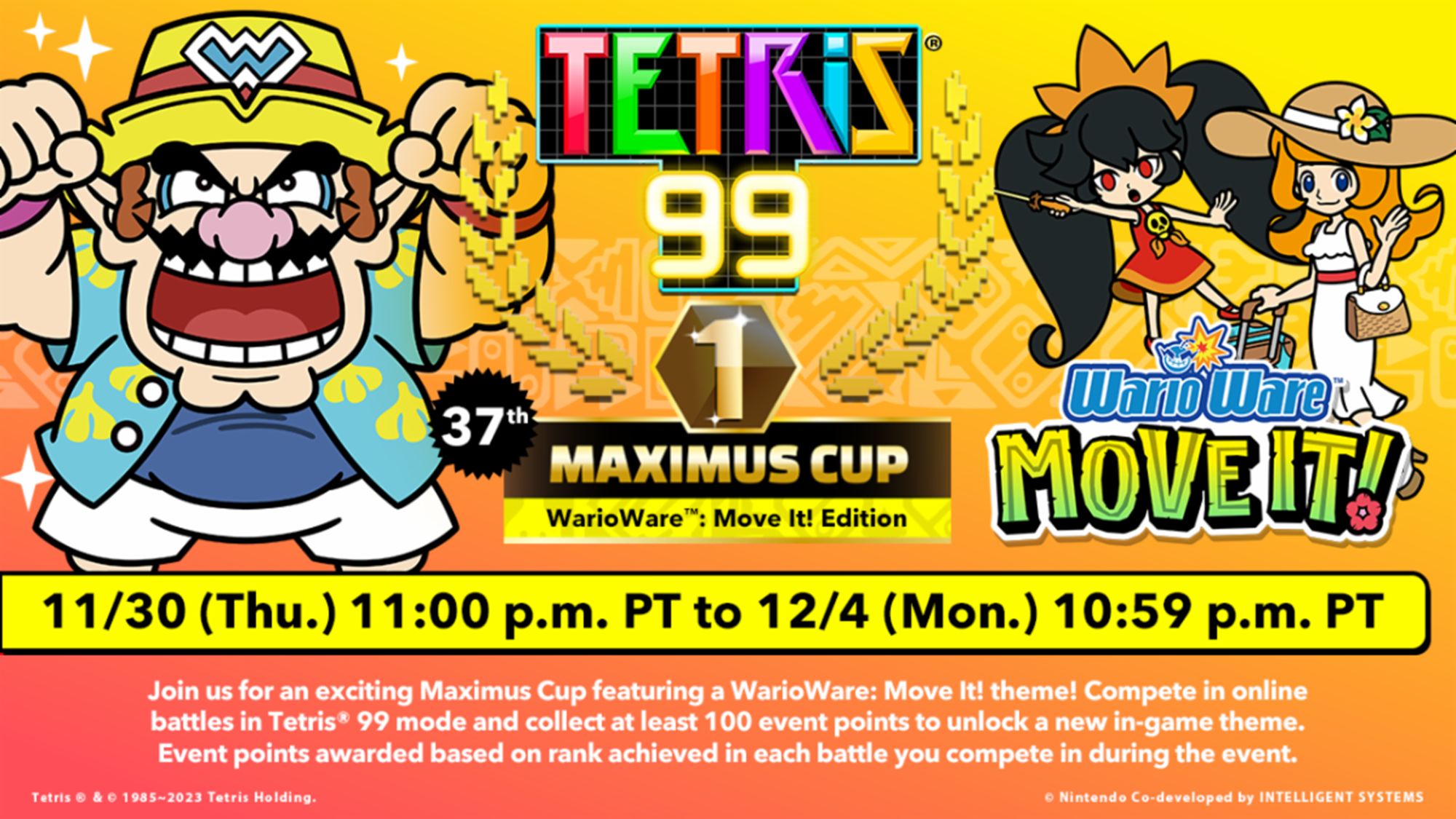 Pokémon Legends: Arceus Becomes Latest Tetris 99 Maximus Cup Focus