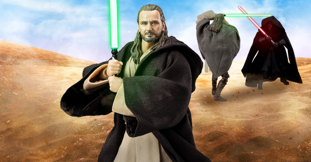 Star Wars The Phantom Menace Qui Gon Jinn S H Figuarts Revealed