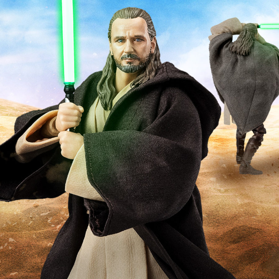 Hot Toys 1/6 MMS525 Star Wars The Phantom Menace - Qui-Gon Jinn