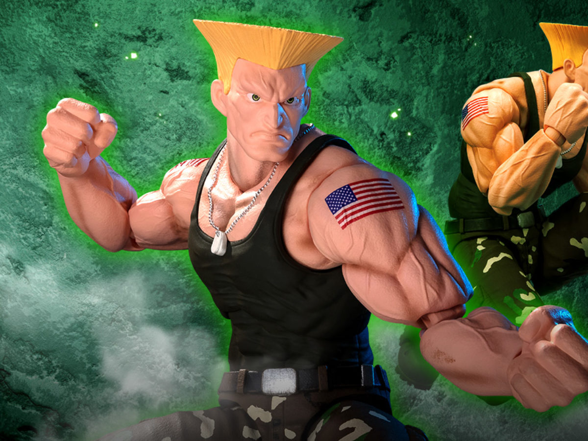 Guile Dominates with His New Street Fighter S.H Figuarts Figure