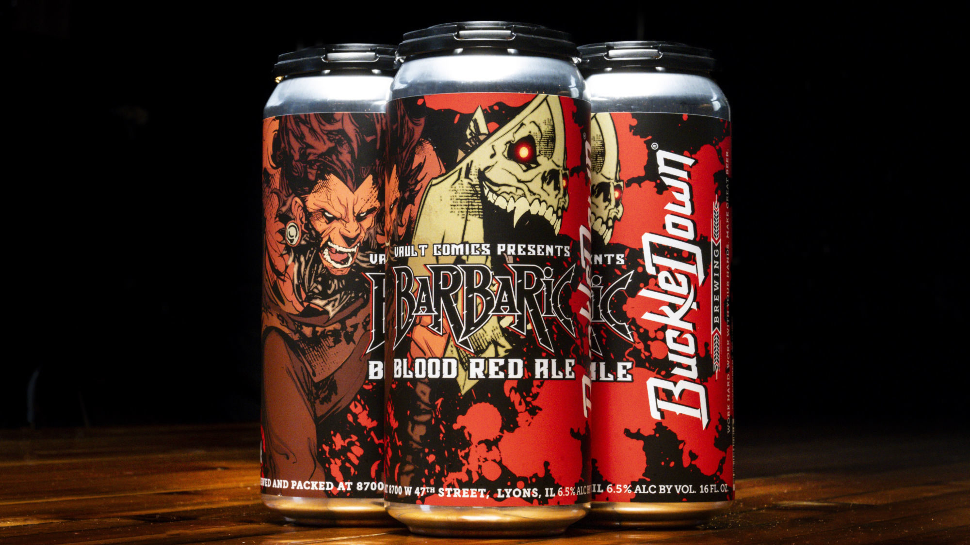 Vault Comics Brews Beer With Buckledown For Barbaric