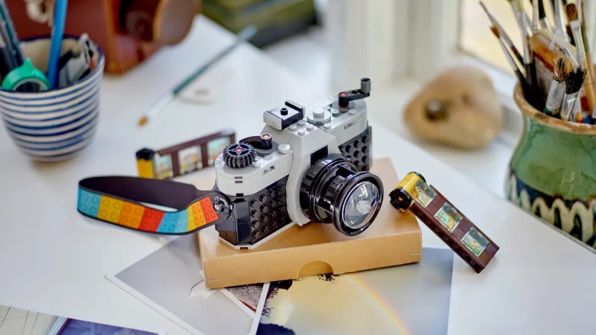 LEGO Creator Gets Retro with New 3in1 Camera, Camcorder, & TV Set