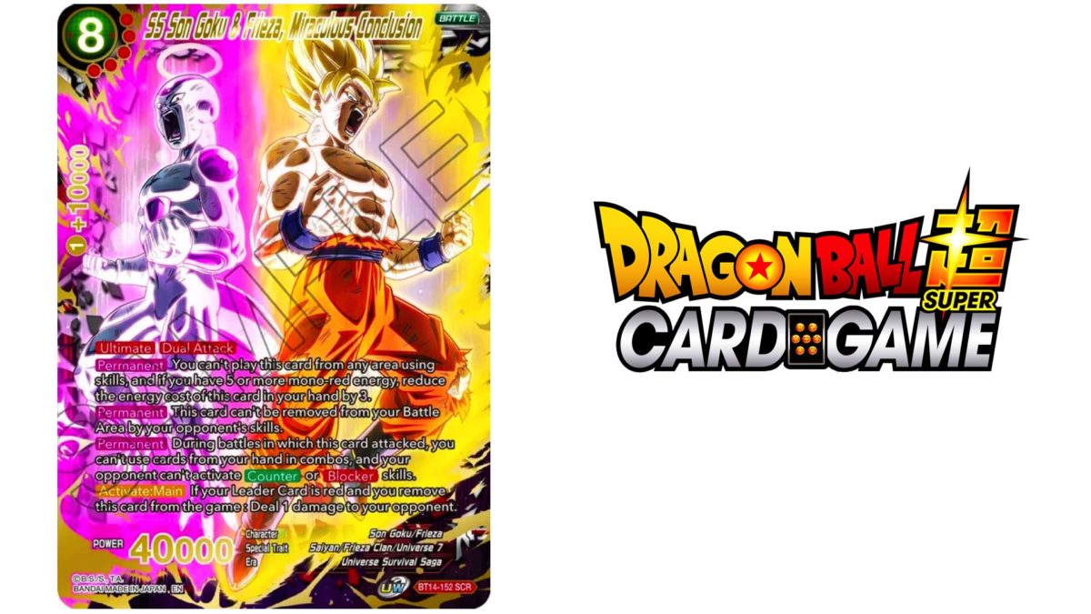 Carte Dragon Ball Z Univers 7