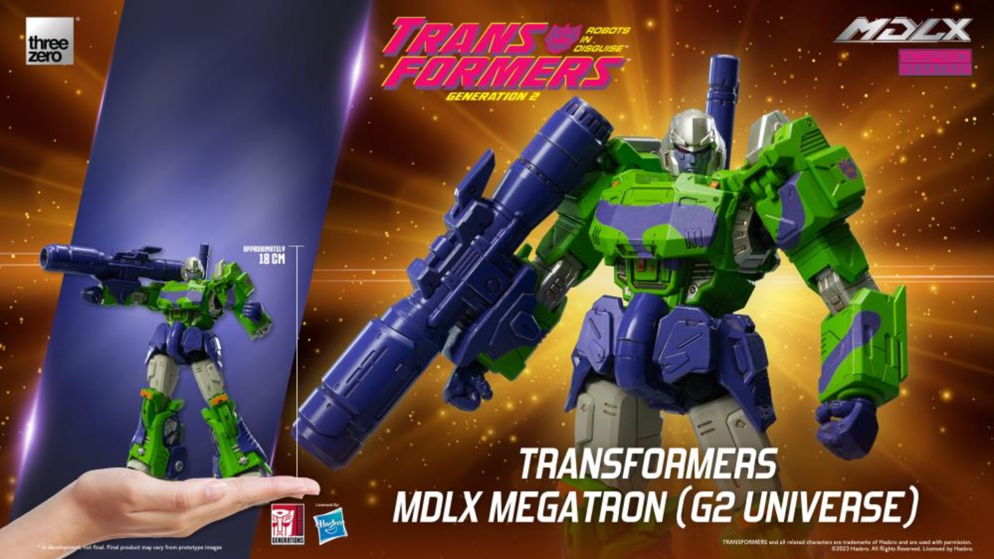 Exclusive Transformers G2 Megatron MDLX Figure Debuts from