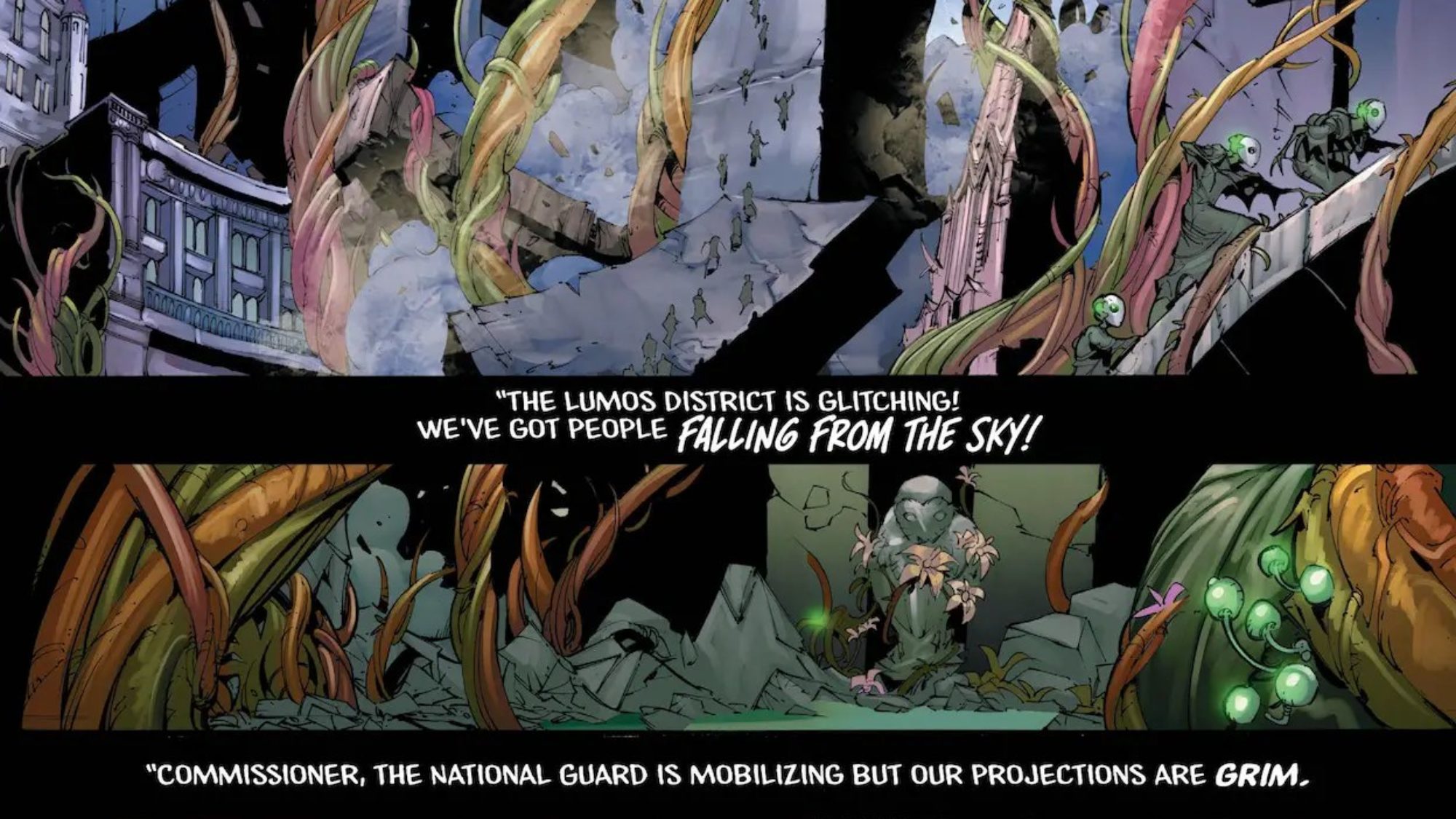 Batman Beyond: Neo-Gothic #6 Preview: Gotham's Lights Out