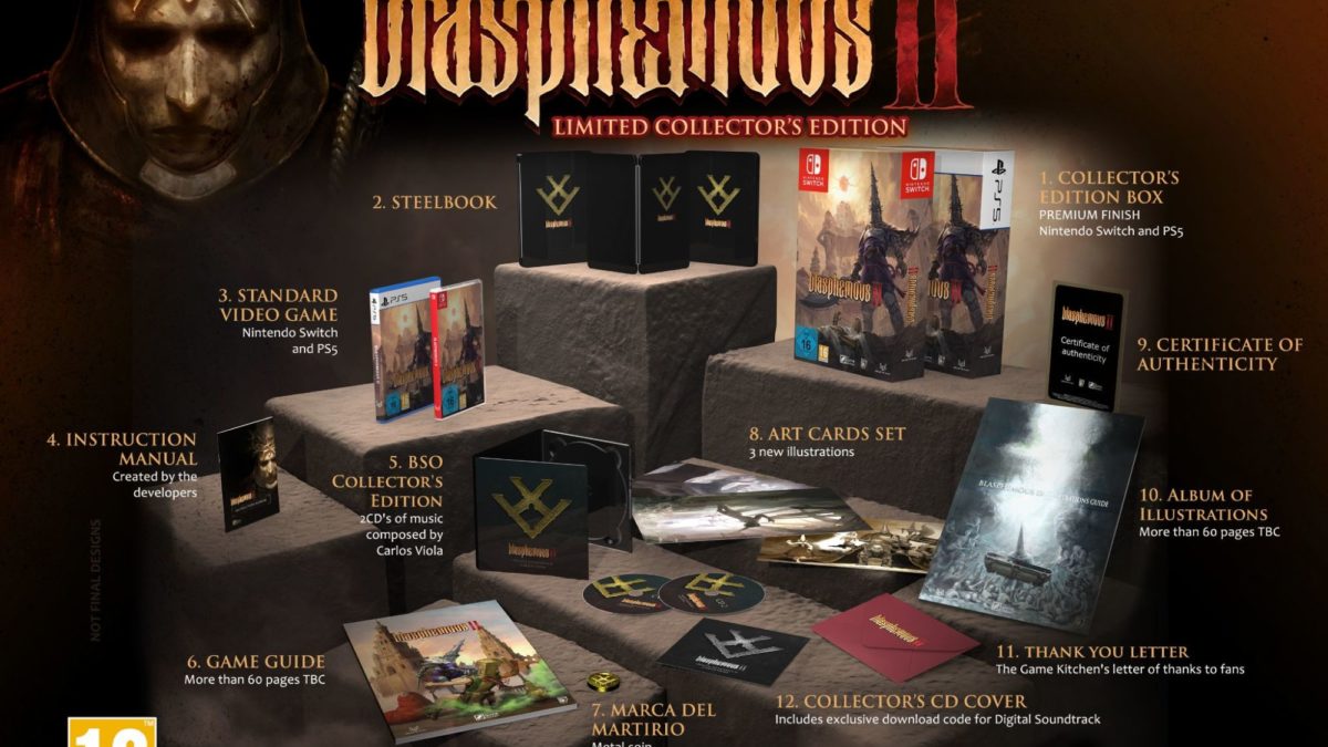Blasphemous 2 Collector's Edition Revealed For PS5 & Switch