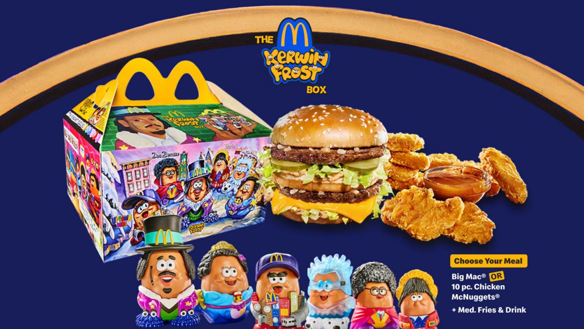 Adult Happy Meals Return to McDonalds and with McNugget Buddies