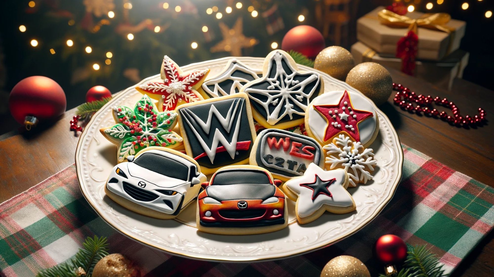 Recipe: WWE-Spirited Holiday Sugar Cookies with a White Claw Twist