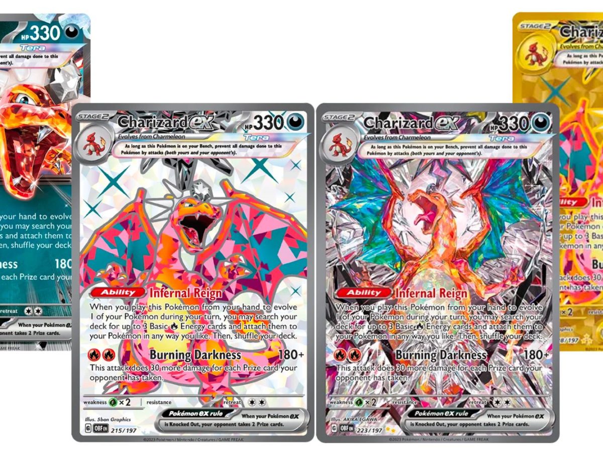 Cards Of Pokmon TCG: Obsidian Flames  Complete Set Review