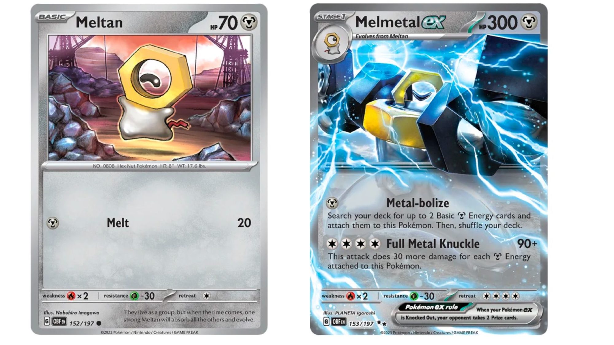 The Cards Of Pokmon TCG: Obsidian Flames Part 21: Melmetal Ex
