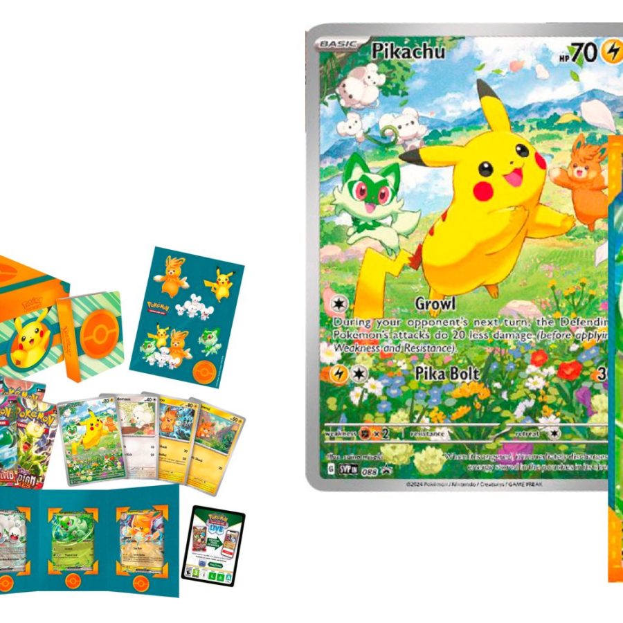 New Pikachu & Sprigatito Promos Feature in 2024 Pokmon TCG Chest