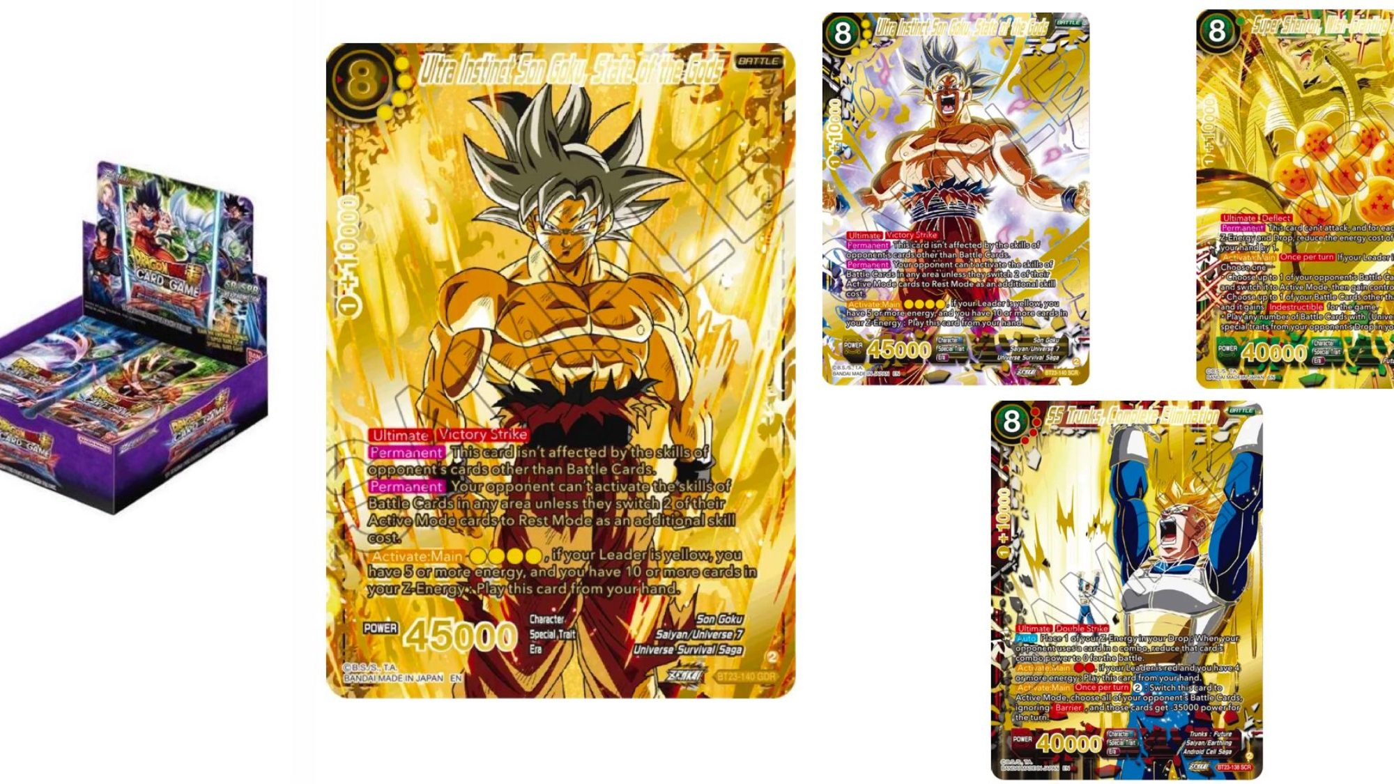 Dragon Ball Super Has Released The New Set Perfect Combination