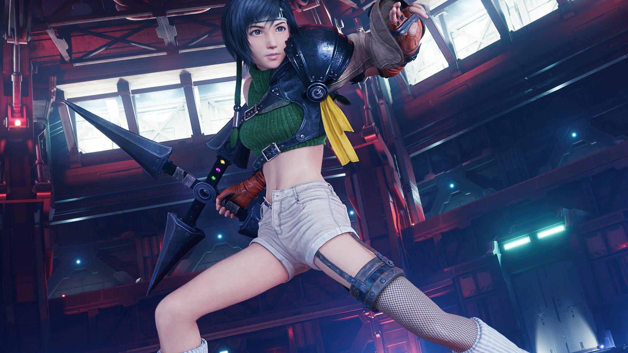 Yuffie Will Be Added To Final Fantasy VII Ever Crisis On January 1   Final Fantasy VII Remake Yuffie 2000x1125 