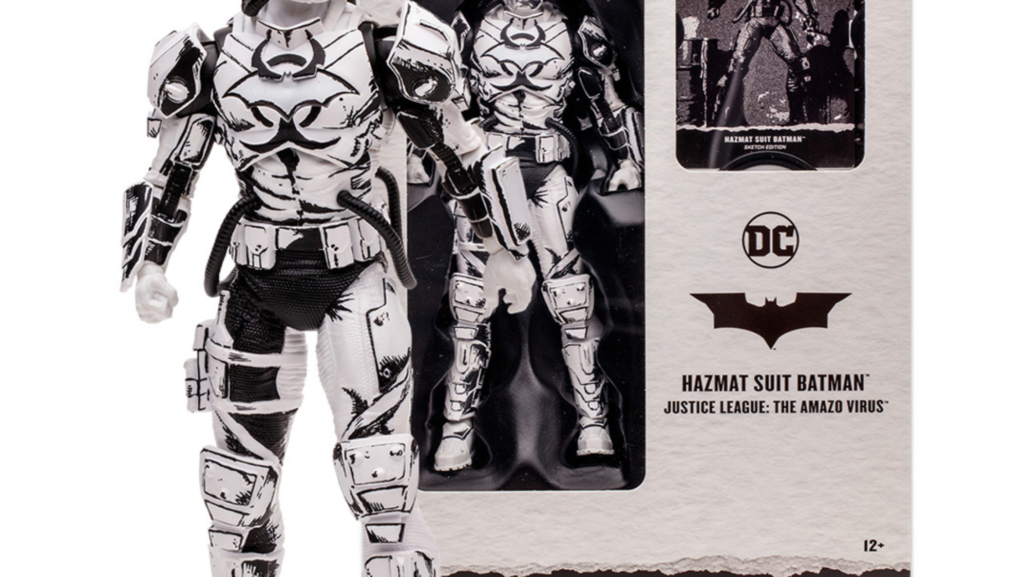 Hazmat Suit バットマン Sketch Editionマクファーレン Hazmat Suit Batman Sketch Edition (Gold Label)