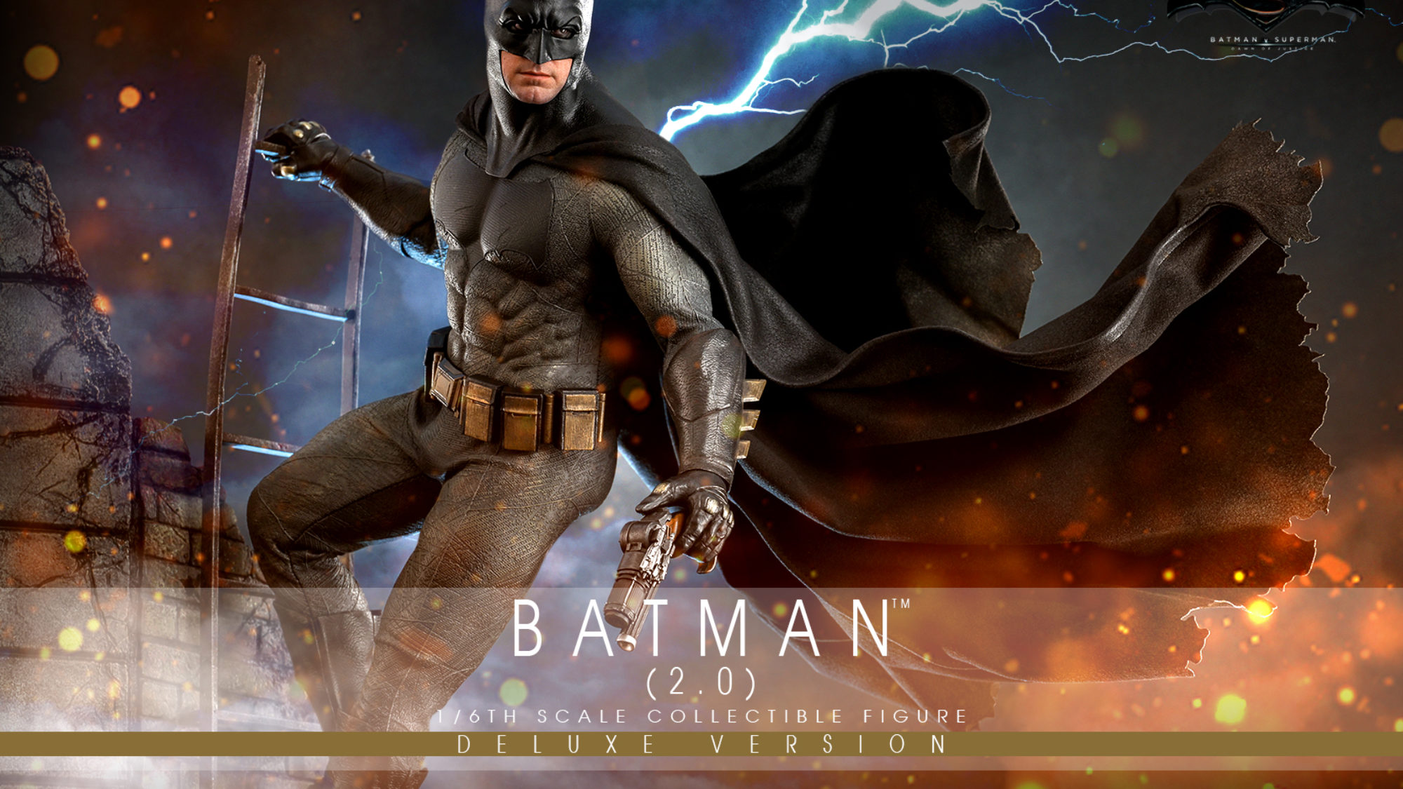 Hot Toys Reveals Batman v Superman Version 2.0 Caped Crusader Figure