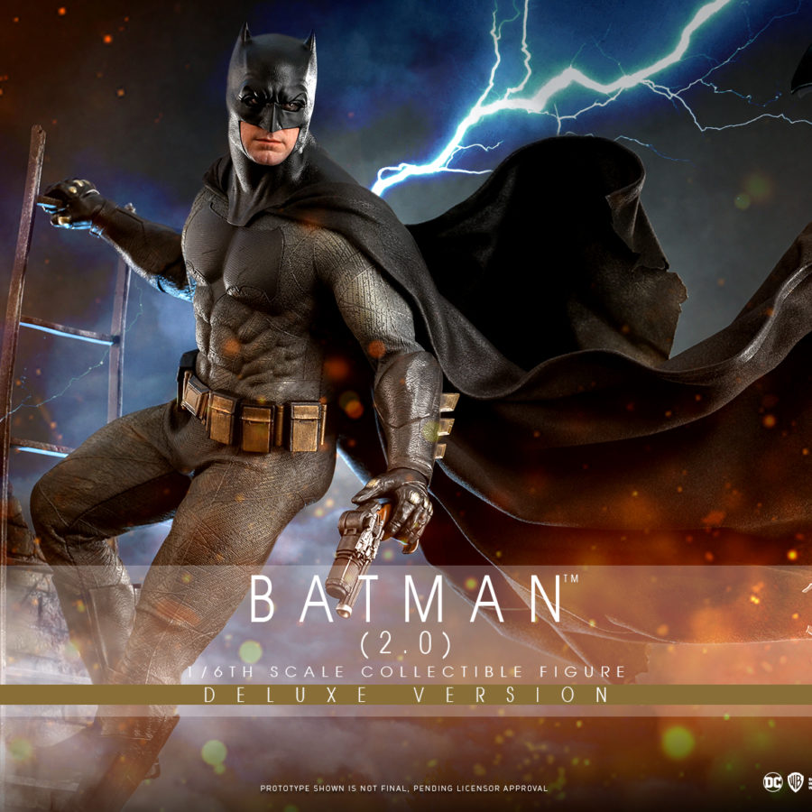 Hot Toys Reveals Batman v Superman Version 2.0 Caped Crusader Figure