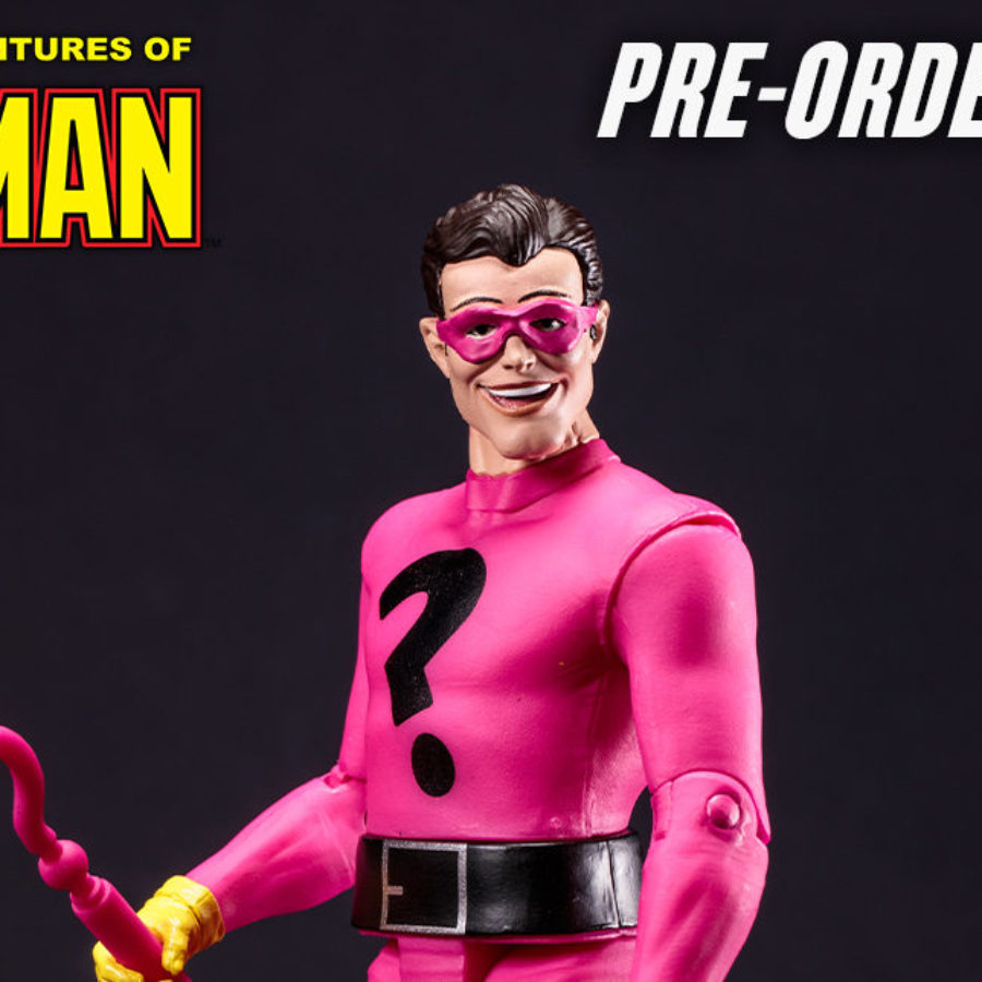 The Riddler Dons New Pink Suit with McFarlane's Newest Batman Figure